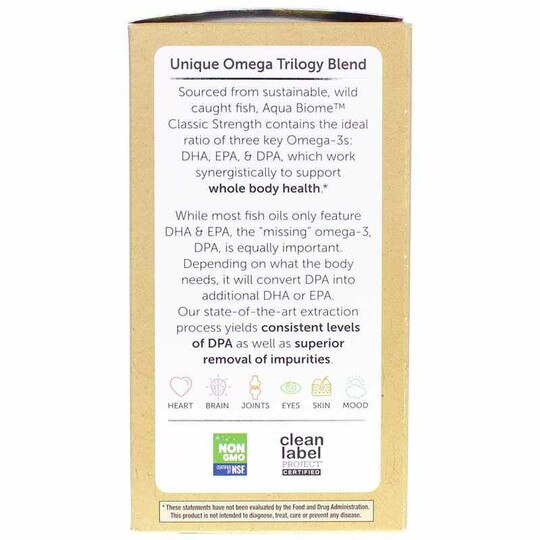 Aqua Biome Fish Oil Classic Strength, ENZ